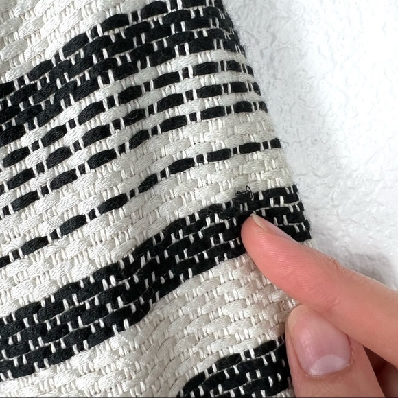 HALOGEN (Nordstrom ) Tweed Jacket Radiant Black size S - Picture 7 of 7